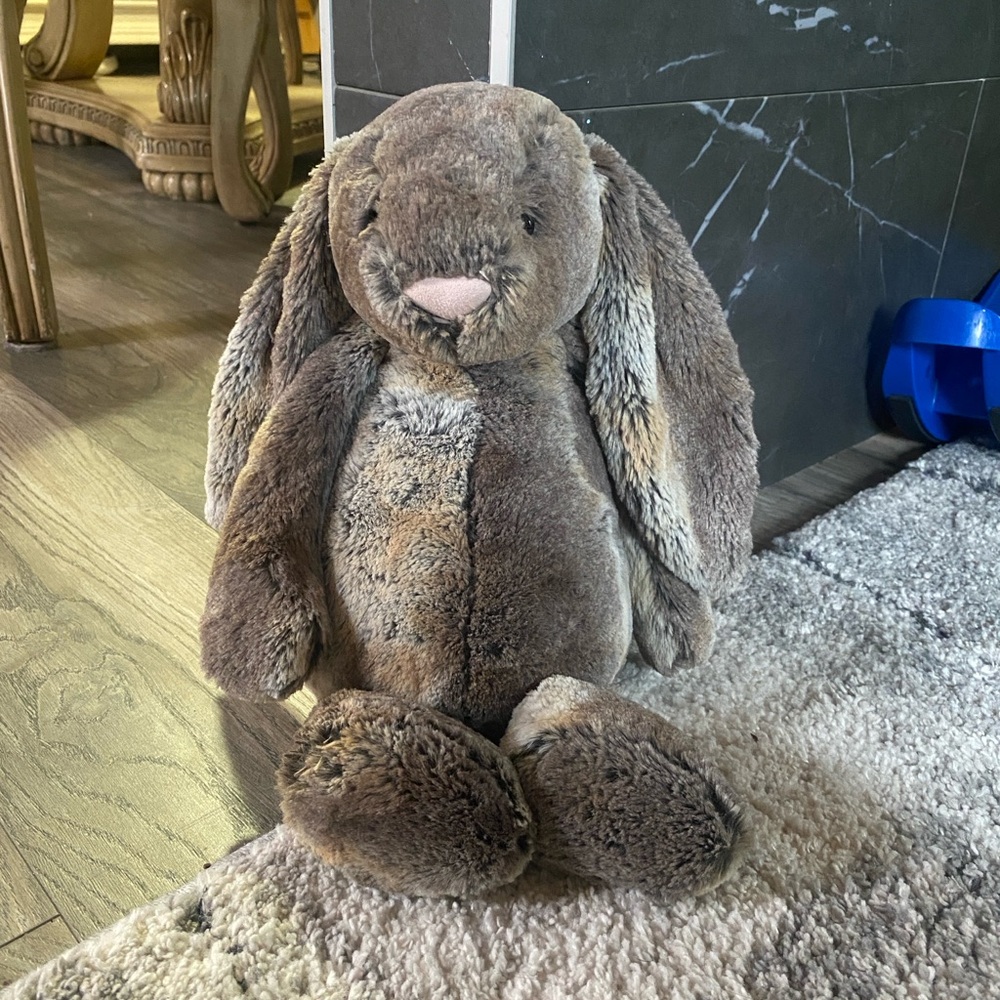 large bashful bunny jellycat grey/brown